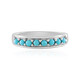 Zilveren ring met Sleeping Beauty Turkooisen