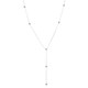 Gouden halsketting met VS1 champagne diamanten (de Melo)