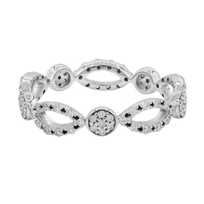 Gouden ring met SI1 (H) Diamanten (Annette)