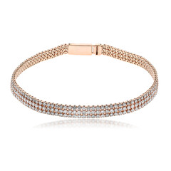 Gouden armband met I1 (H) Diamanten (CIRARI)