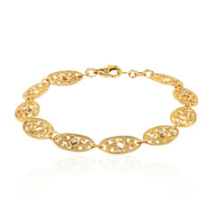 Zilveren armband met een PK (I) Diamant