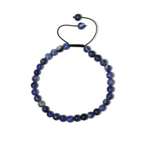 Armband met sodalietstenen