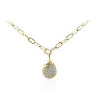 Gouden halsketting met I1 (H) Diamanten (CIRARI)