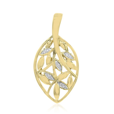 Zilveren hanger met I1 (G) Diamanten (Annette)
