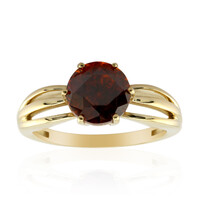 Gouden ring met een sfaleriet