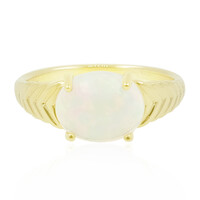 Gouden ring met een AAA Welo-opaal (de Melo)