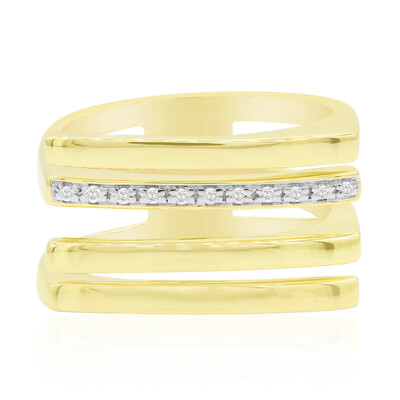 Zilveren ring met I1 (G) Diamanten (Annette)