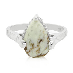 Zilveren ring met een Magnesiet