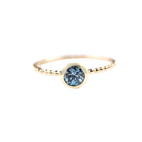 Gouden ring met een Ratanakiri zirkoon