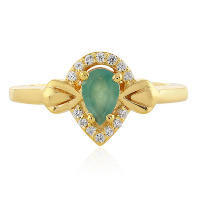Zilveren ring met een Grandidiriet