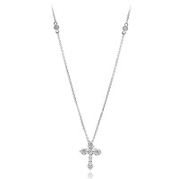 Gouden halsketting met I1 (H) Diamanten (CIRARI)