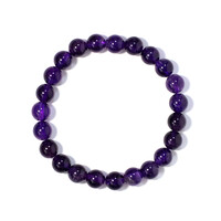 Armband met Zambia-amethisten