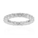 Zilveren ring met zirkonen