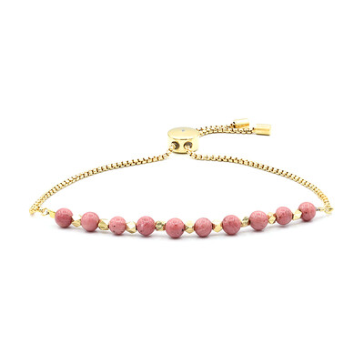 Zilveren armband met rhodochrosietstenen