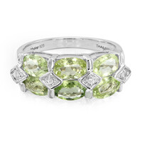 Zilveren ring met Paraiba toermalijnen