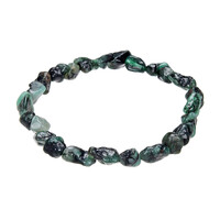 Armband met smaragden