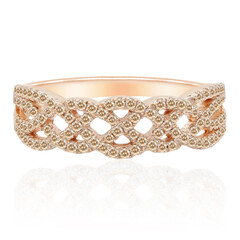 Gouden ring met SI Rose de France Diamanten