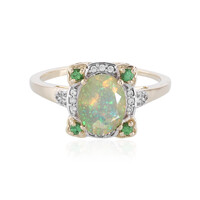 Gouden ring met een Welo-opaal