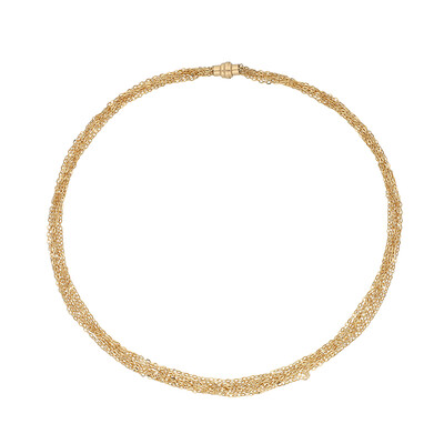 Gouden halsketting
