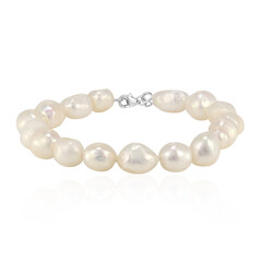 Zilveren armband met zoetwater kweekparels (TPC)