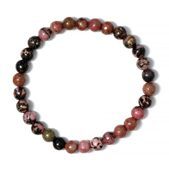 Armband met rhodonieten