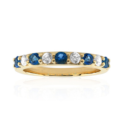 Gouden ring met Haüynen