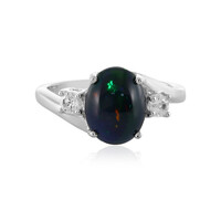 Zilveren ring met een Mezezo opaal