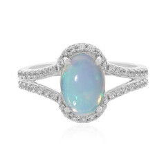 Zilveren ring met een Welo-opaal