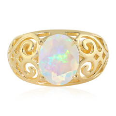 Zilveren ring met een Welo-opaal