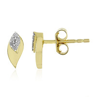 Gouden oorbellen met Loepzuivere (F) Diamanten (LUCENT DIAMONDS)