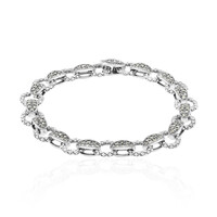 Zilveren armband met marcasieten