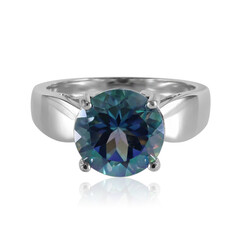 Zilveren ring met een Neptunus-topaas