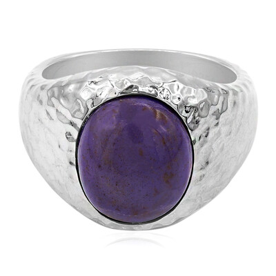 Zilveren ring met een Turkse Jade