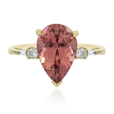 Gouden ring met een Congo Neon Toermalijn (AMAYANI)