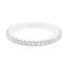 Zilveren ring met zirkonen