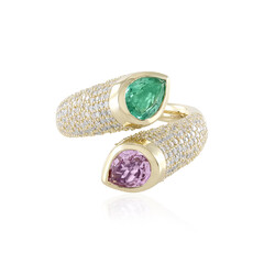 Gouden ring met een Patroke kunziet (de Melo)