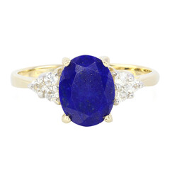 Gouden ring met een lapis lazuli