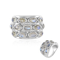 Zilveren ring met Blauwe Minary Labradorieten (KM by Juwelo)