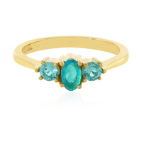Zilveren ring met een Blauwe Ethiopische Opaal