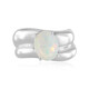 Zilveren ring met een AAA Welo-opaal (de Melo)