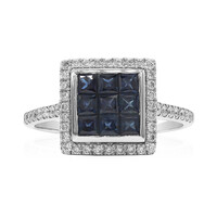 Gouden ring met blauwe saffieren (Estée Collection)