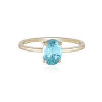Gouden ring met een Ratanakiri zirkoon