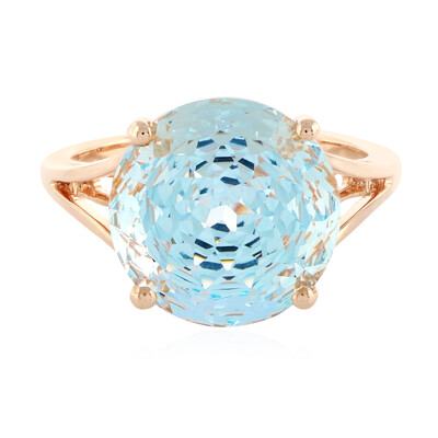 Gouden ring met een Capri topaas (PHANTASIA)