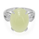 Zilveren ring met een Capillitas aragoniet