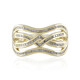 Gouden ring met I2 (I) Diamanten (de Melo)