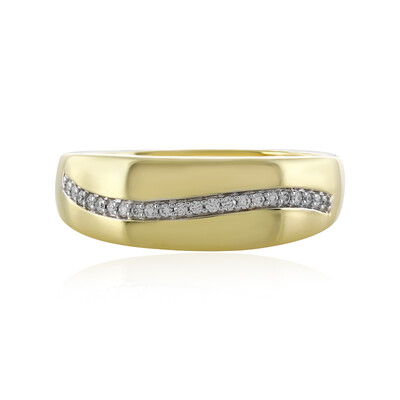 Gouden ring met Loepzuivere (F) Diamanten (LUCENT DIAMONDS)