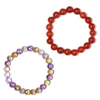 Armband met Rode onyxen