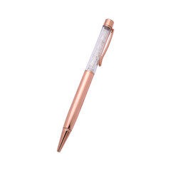 Pen met witte kwartskristallen