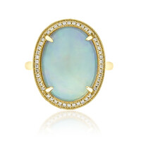 Gouden ring met een AAA Welo-opaal (CIRARI)