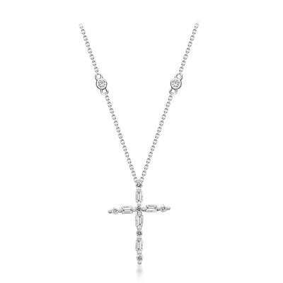 Gouden halsketting met SI2 (H) Diamanten (CIRARI)